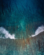 St-Leu corals - La Réunion (France) - Drone photo