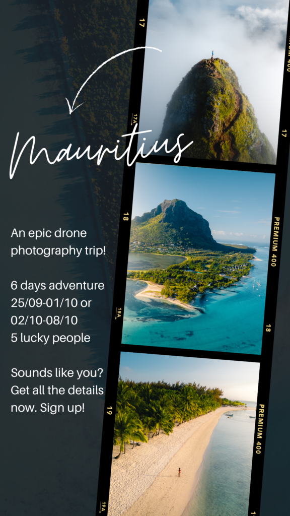 Mauritius trip Johan Drone Adventures