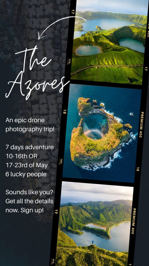 Azores drone trip 2025